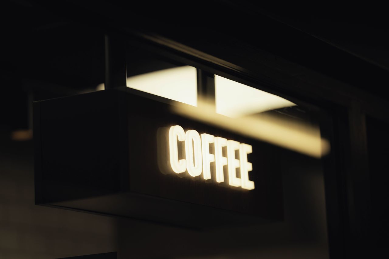 Coffee ışıklı tabela uygulaması