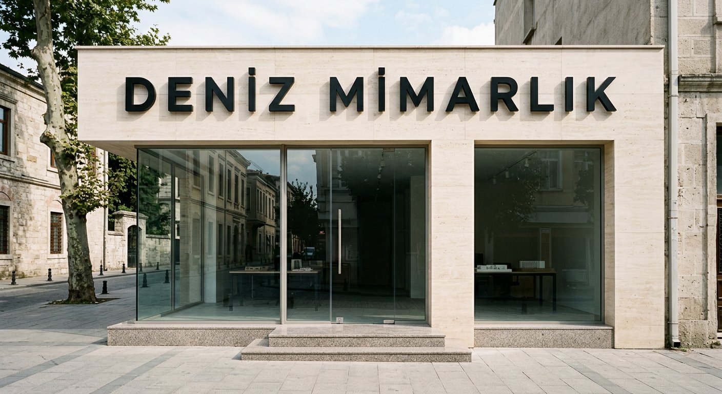 Beyoğlu Tabela ve Kutu Harf cephe örneği
