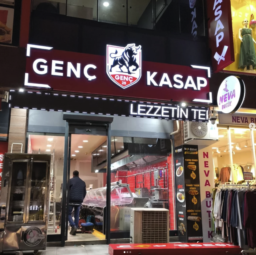 Genç Kasap Tabela