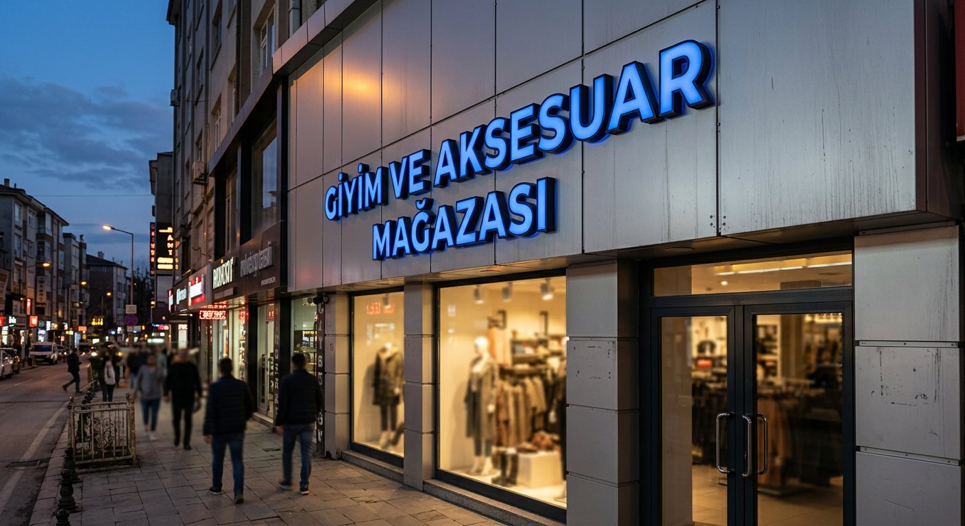Tuzla Tabela ve Kutu Harf cephe örneği