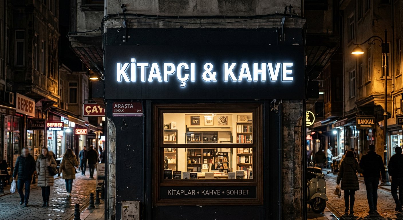 Beyoğlu Tabela ve Kutu Harf uygulama detayı